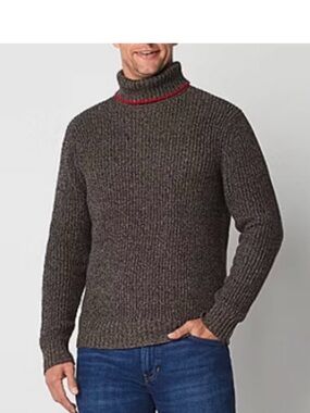 Mutual Weave turtleneck sweater. Size XL.